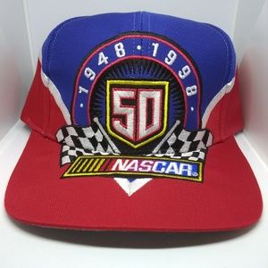 Vntg Nascar Snapback Lot of 2